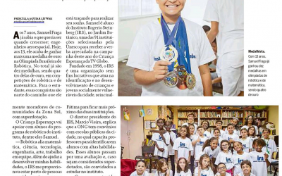 IRS é destaque no O Globo