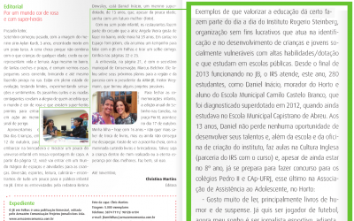 O IRS no JB em Folhas – Jornal do Jardim Botânico