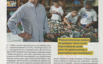 Izaquiel Gielman é considerado Carioca nota 10 pela VEJA Rio