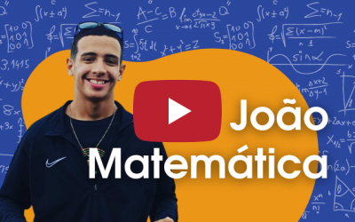 João Victor, participante do IRS, ensina Matemática em canal do YouTube