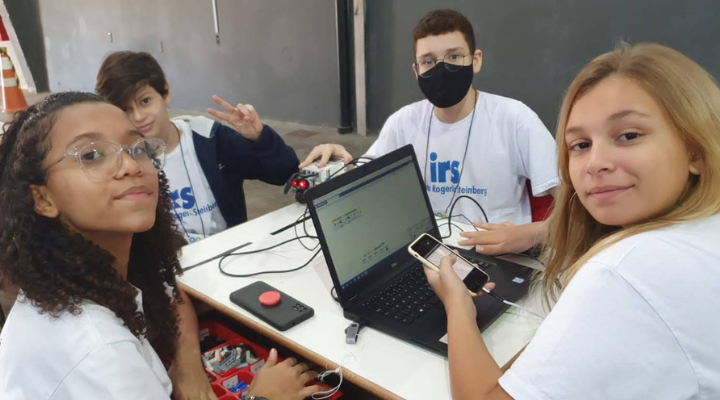 IRS na Olimpíada Brasileira de Robótica