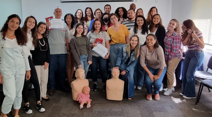 Colaboradores do IRS receberam treinamento de primeiros socorros