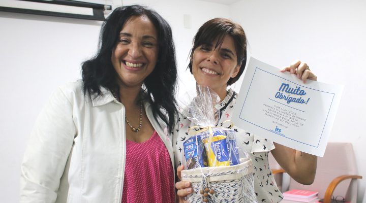 IRS recebe a palestra “Apenas minha experiência”, de Simone Prado, da Wilson Sons, em tributo ao Outubro Rosa